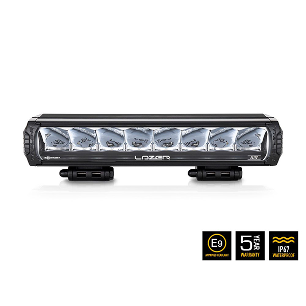 le magasin des pilotes : RAMPE 8 LED LAZER Triple R 1000 Noir Elite Gen2