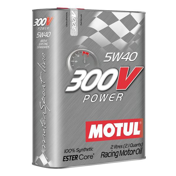 le magasin des pilotes : Huile Moteur Motul 300V Power 5W40 2L